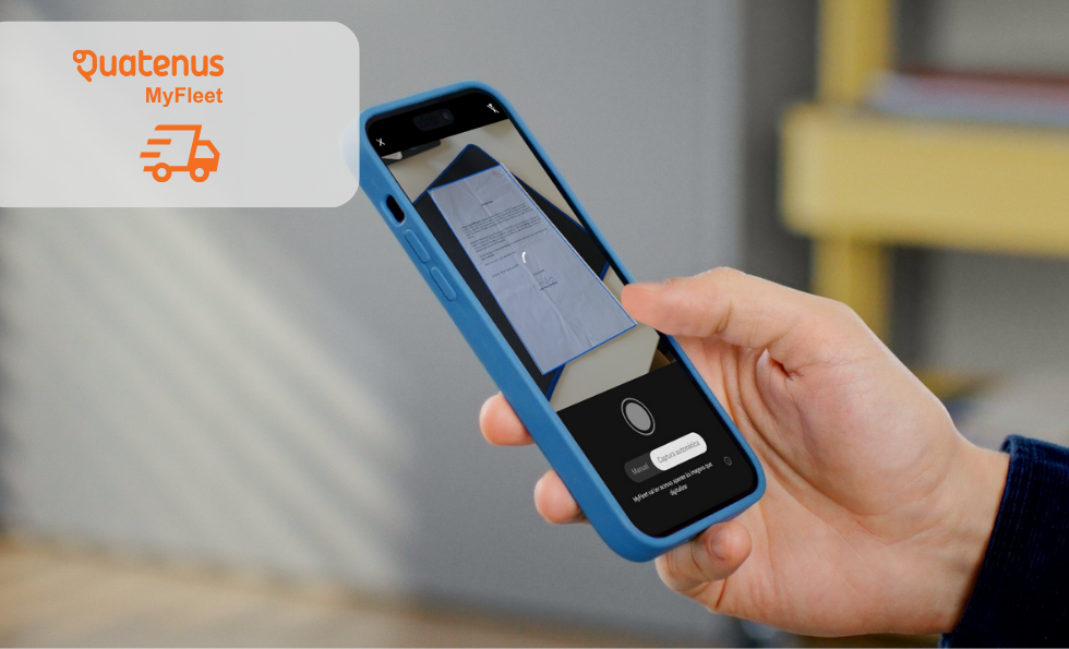 Nova funcionalidade MyFleet: digitalização automática de documentos de viaturas
